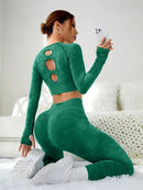 Fashion Exercise Yoga Suit