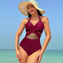 Halter-neck One-piece Swimsuit Summer