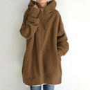 Fuzzy Full-Zip Sport Hoodie