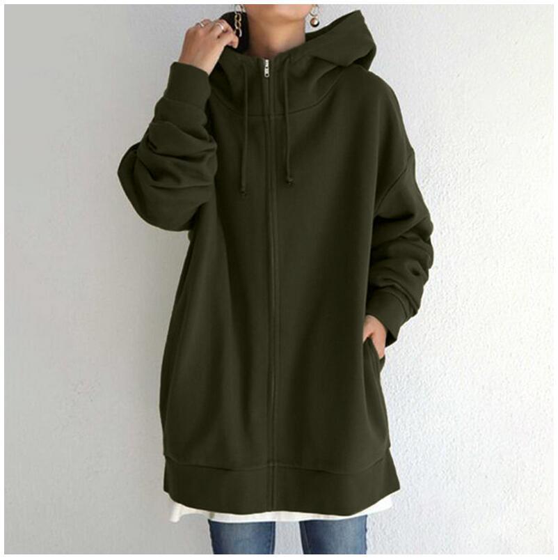 Fuzzy Full-Zip Sport Hoodie