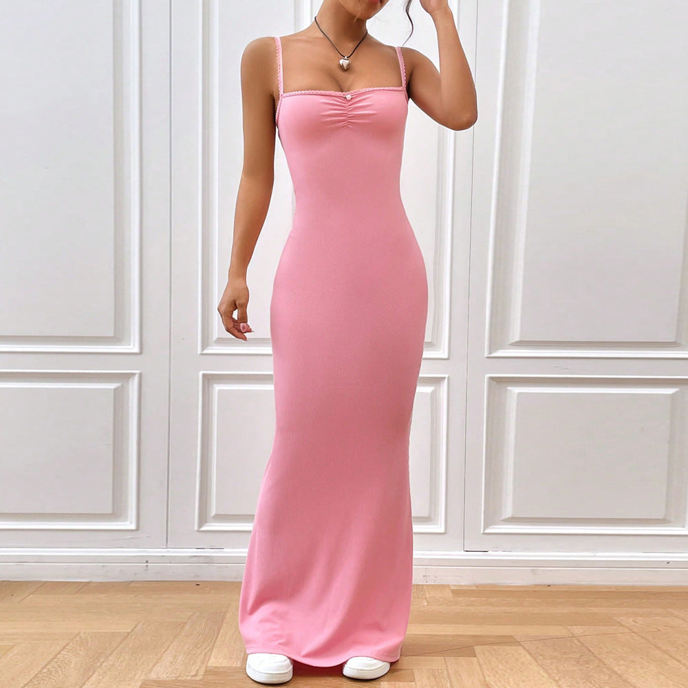 Spaghetti Straps Maxi Dress