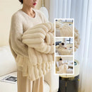 Ultra-Soft Bubble Velvet Blanket