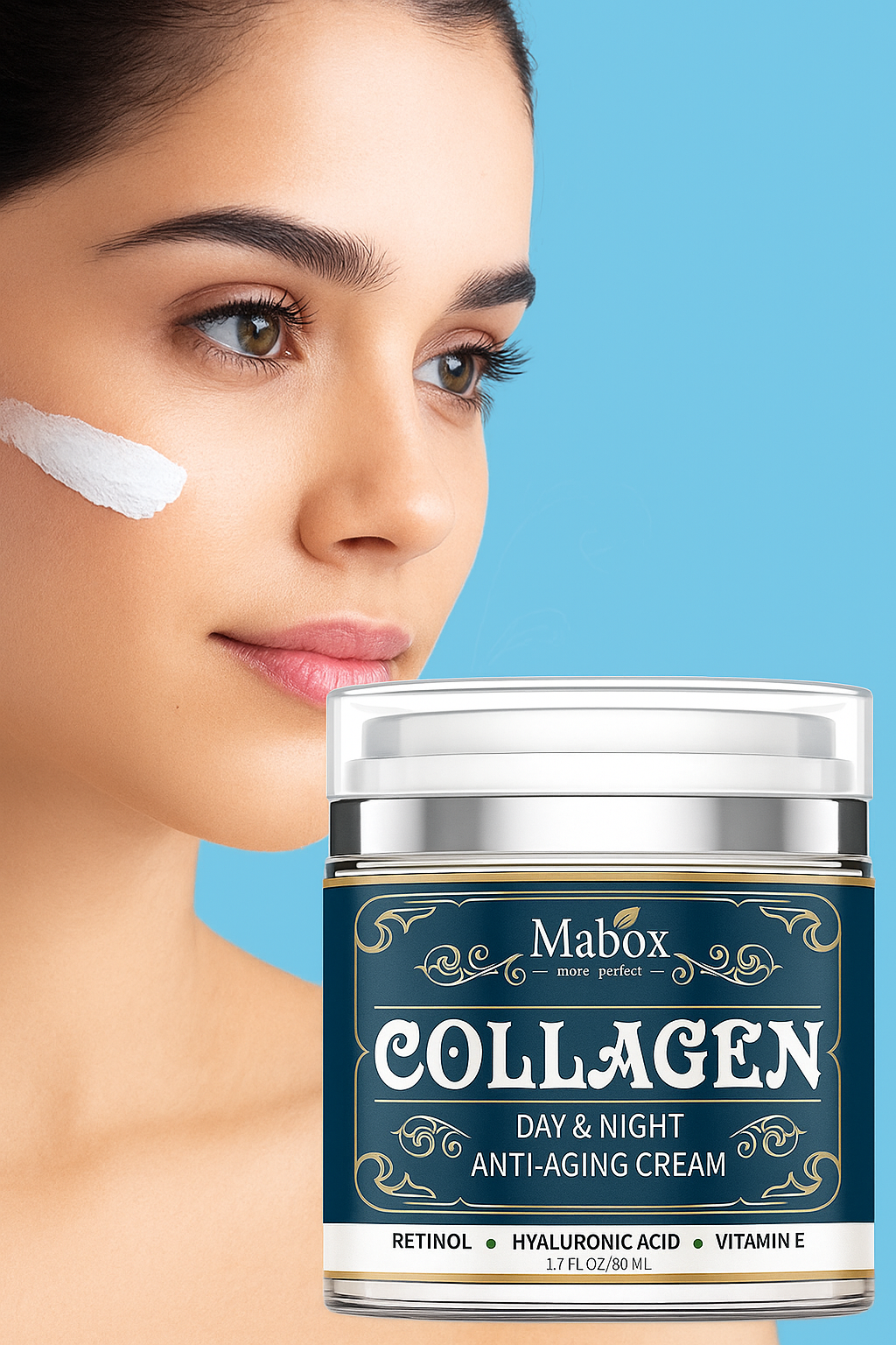 Collagen Face Cream – Anti-Aging, Wrinkle Remover & Deep Moisturizing Skincare