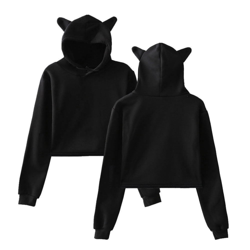 Women’s Crop Hoodie – Trendy Streetwear Pullover