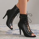 Peep Toe High Heel