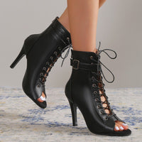 Peep Toe High Heel