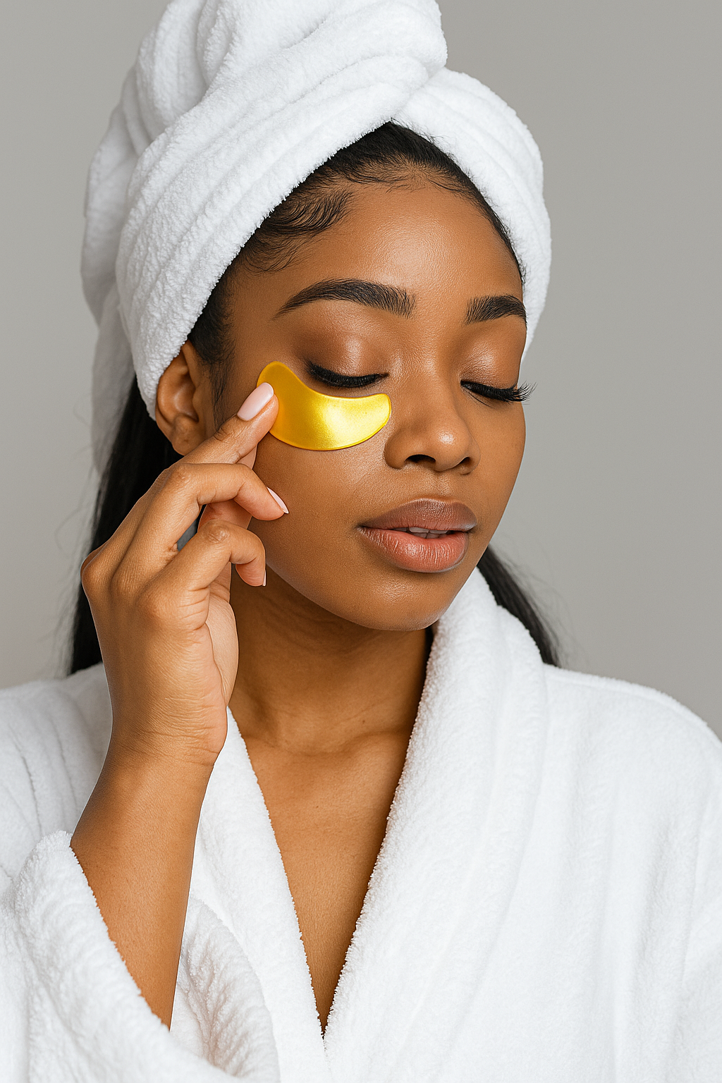 24K Gold Eye Mask Patches – Eye Bag Removal, Wrinkle Lifting