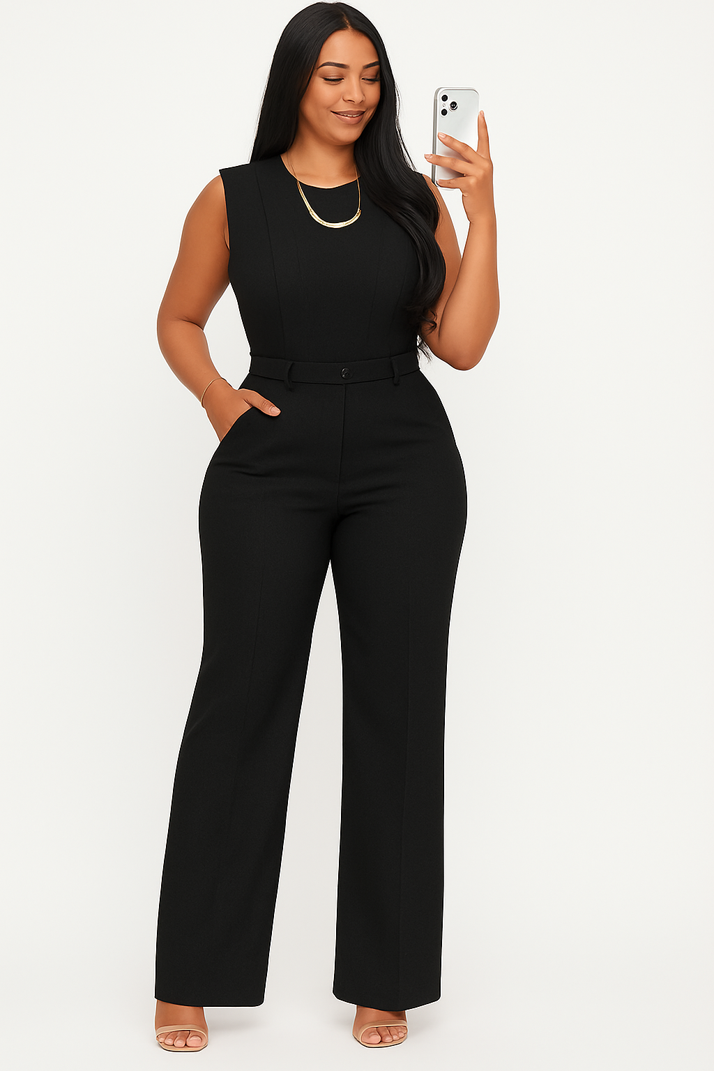 Summer Sleeveless Vest & Pants Set