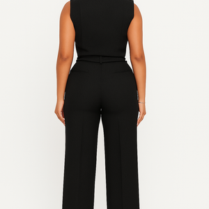 Summer Sleeveless Vest & Pants Set