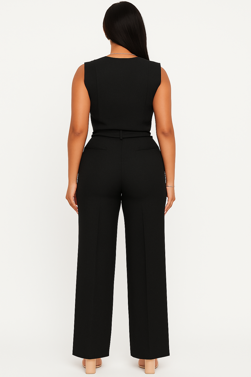 Summer Sleeveless Vest & Pants Set