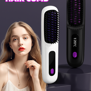 2 In 1 Straight Hair Comb Wireless