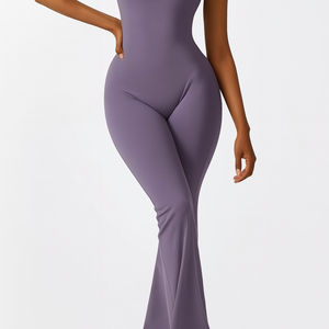 FlareFit Women’s Sleeveless trendy Jumpsuit