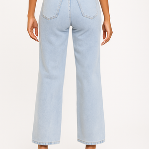 Ripped Slimming Jeans for Women – High Waist Stretch Denim for a Flattering Fit