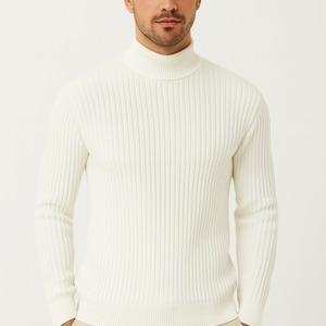 Men’s Casual Knit Bottoming Sweater