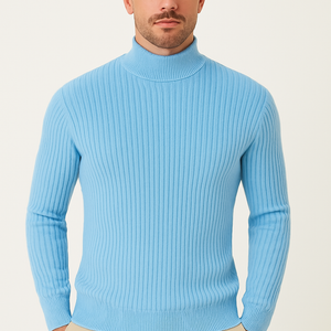 Men’s Casual Knit Bottoming Sweater