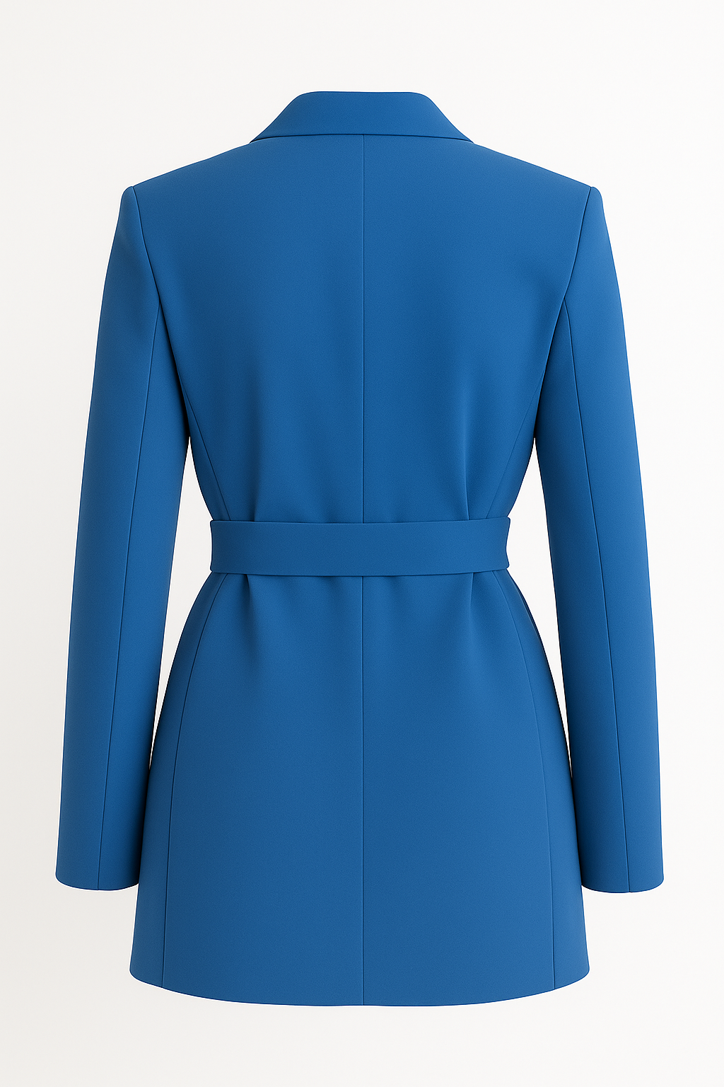 Lace Up Mid-length Coat