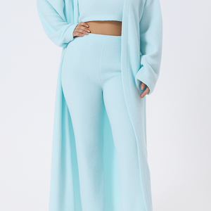 3-Piece Cozy Lounge & Pajama Set – Soft, Stylish, and Relaxed