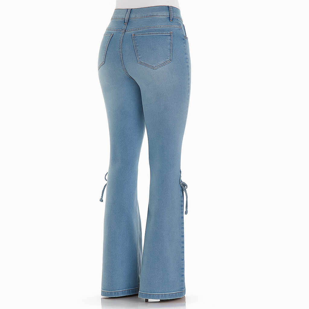 High Waist Denim Stretch Jeans – Slim Fit, Comfortable & Stylish Everyday Wear
