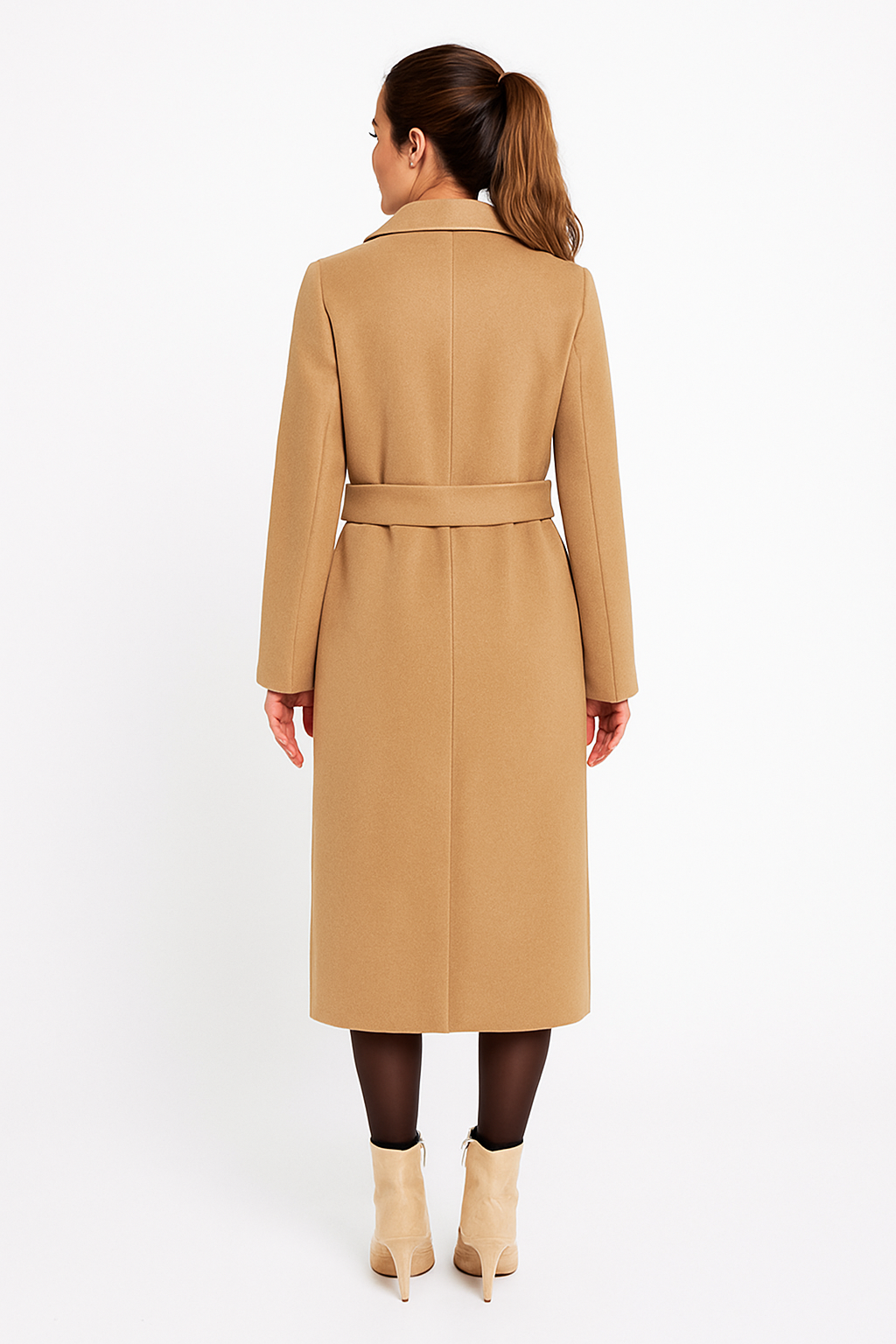 Casual Woolen Coat Women