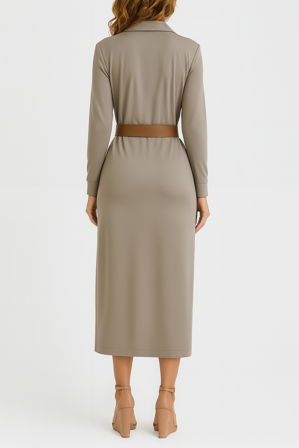 Elegant Shirt Dress