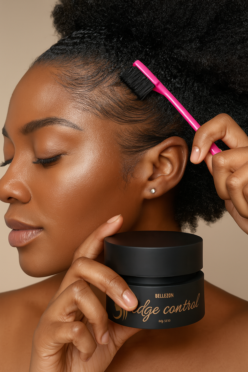 EdgeSculpt Sideburn & Edge Control Wax — Anti-Frizz Styling Gel