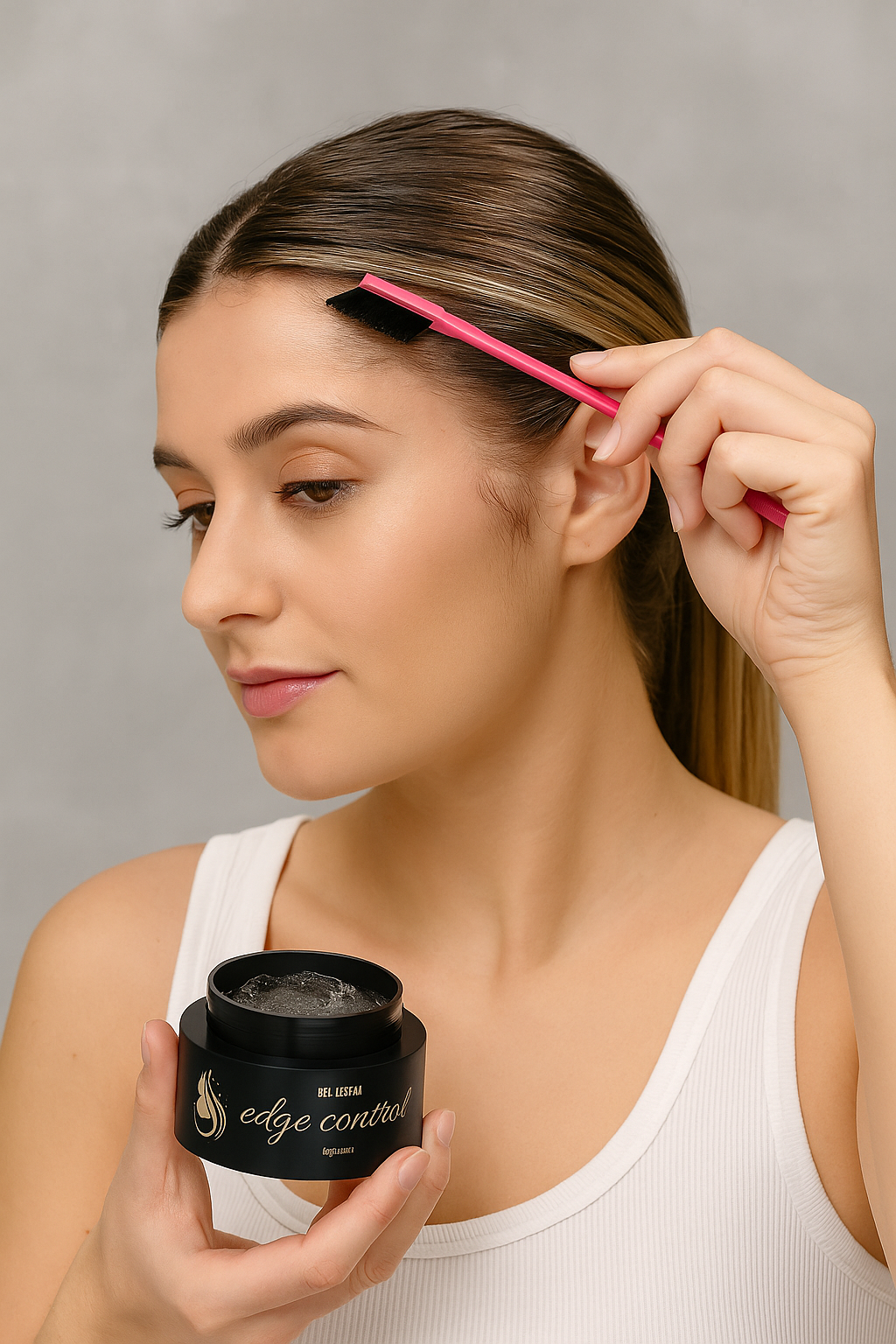 EdgeSculpt Sideburn & Edge Control Wax — Anti-Frizz Styling Gel