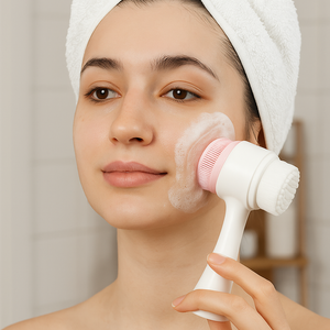 Beauty Glow Facial Cleansing Brush — Deep Clean & Skin Care Tool