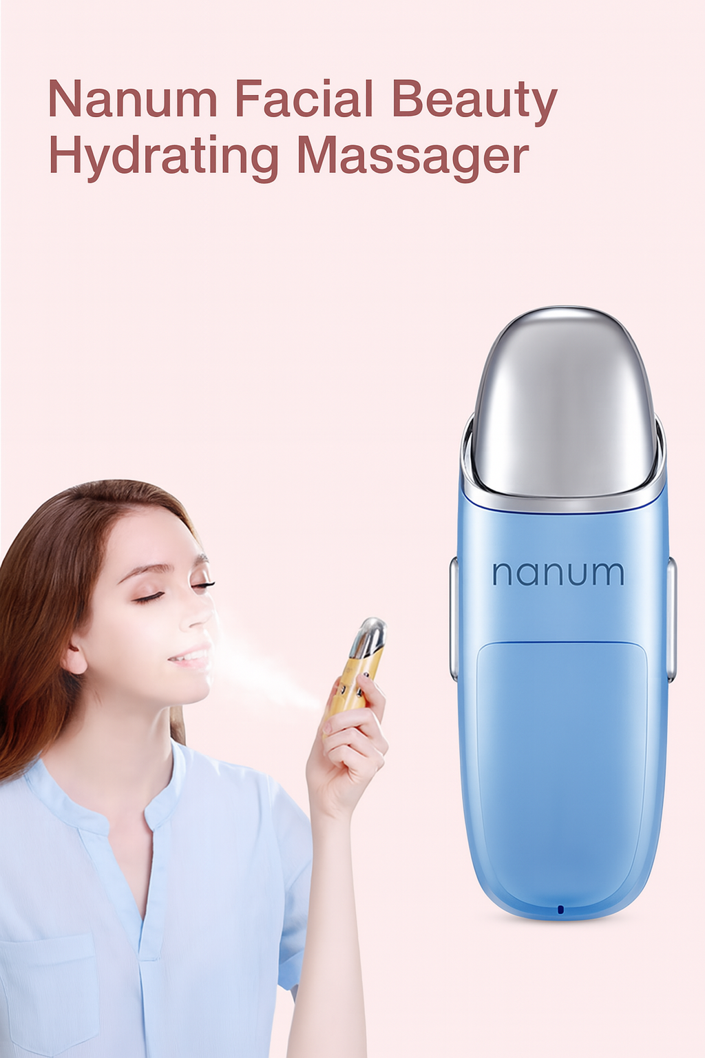 Portable Nano Spray Hydrator For Handheld Face
