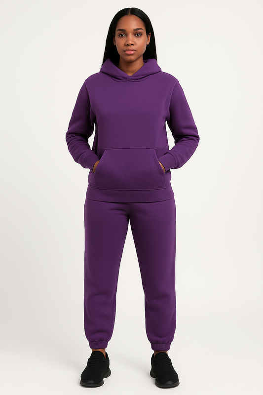 Unisex Hooded Tracksuit – Casual, Comfortable & Perfect for Everyday Wear