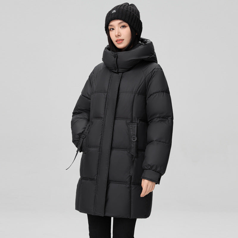 Plus Size Down Cotton-Padded Coat
