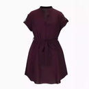 V-neck Short Sleeve Dress