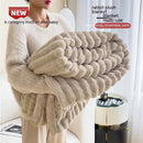 Ultra-Soft Bubble Velvet Blanket