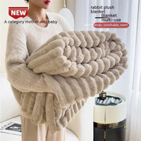 Ultra-Soft Bubble Velvet Blanket