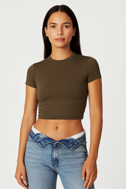 Casual Short Sleeve Top