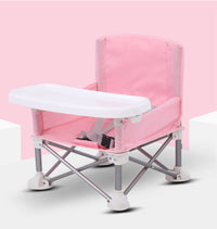 Children's Dining Chair Baby Table Foldable Portable