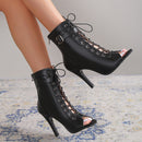 Peep Toe High Heel