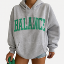 Hooded Printed Top