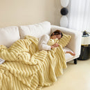 Ultra-Soft Bubble Velvet Blanket