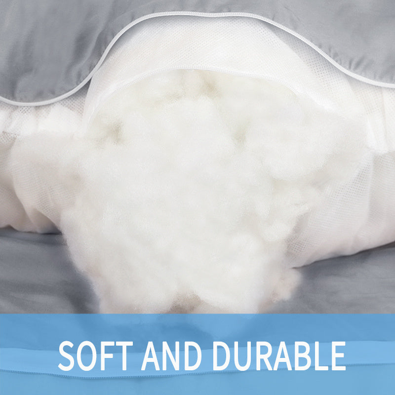 U-Shape Pregnancy Pillow – Ice Silk Maternity Support for Comfort