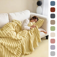 Ultra-Soft Bubble Velvet Blanket
