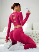 Fashion Exercise Yoga Suit