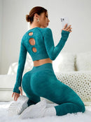 Fashion Exercise Yoga Suit
