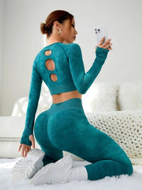Fashion Exercise Yoga Suit