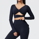 Fold Movement Underwear Long Sleeve Detachable Beauty Back