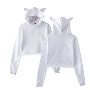 Women’s Crop Hoodie – Trendy Streetwear Pullover