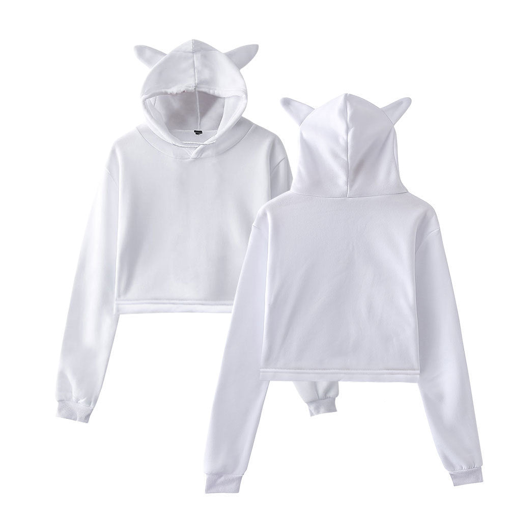 Women’s Crop Hoodie – Trendy Streetwear Pullover