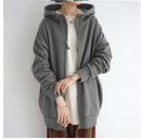 Fuzzy Full-Zip Sport Hoodie