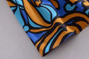 Printed Dress Holiday Style Tie