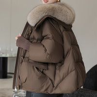 Fur Collar Cotton-padded Jacket