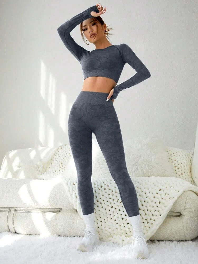 Fashion Exercise Yoga Suit